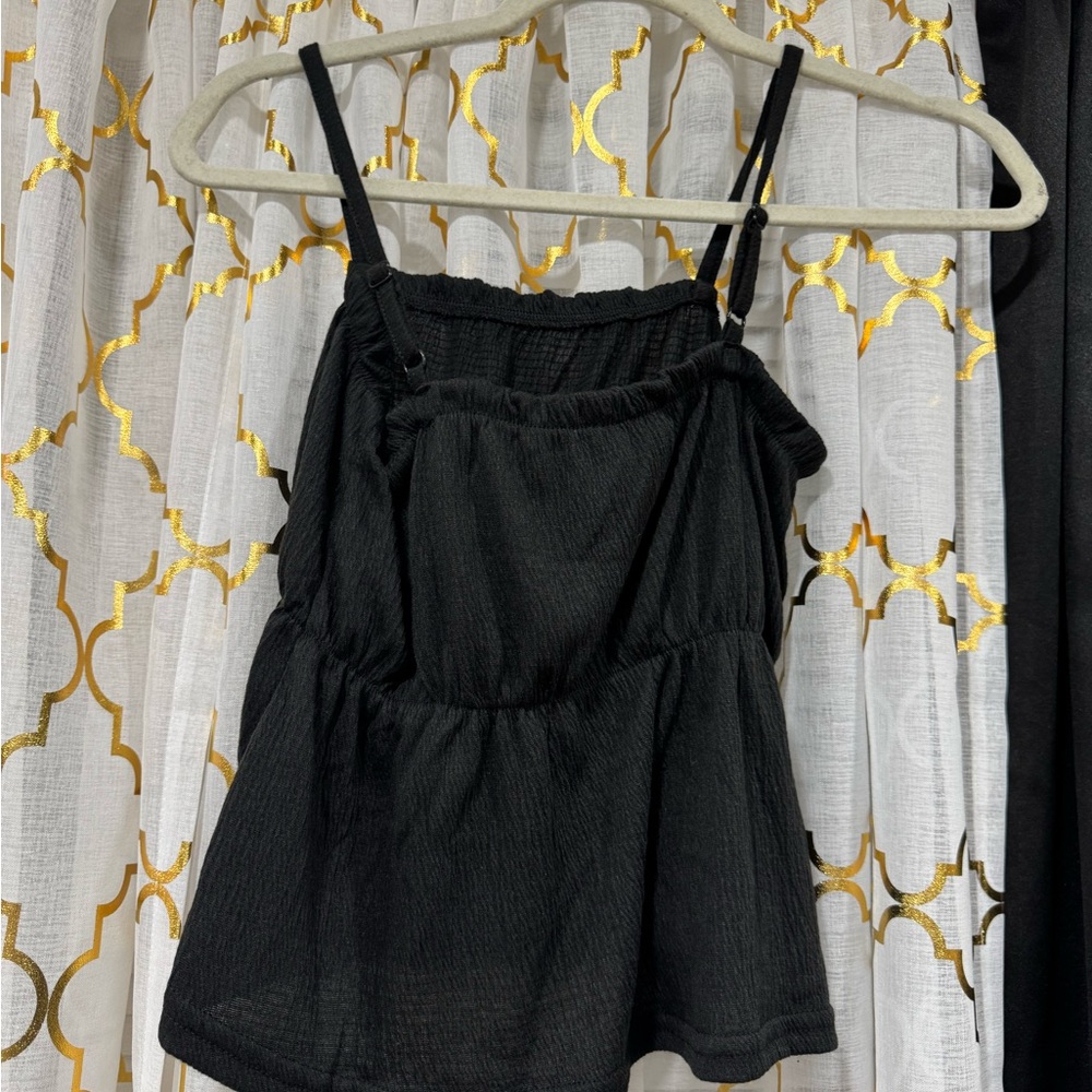 Elegant Black Women's Top
